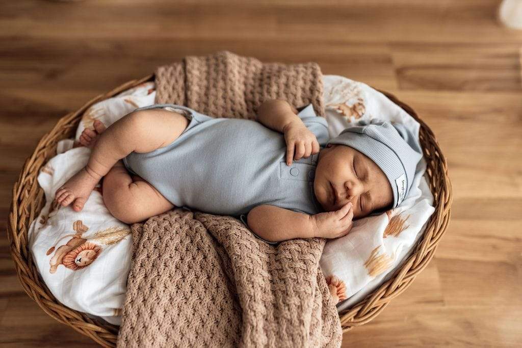 Snuggle Hunny Kids Boys Onesie Zen Short Sleeve Bodysuit