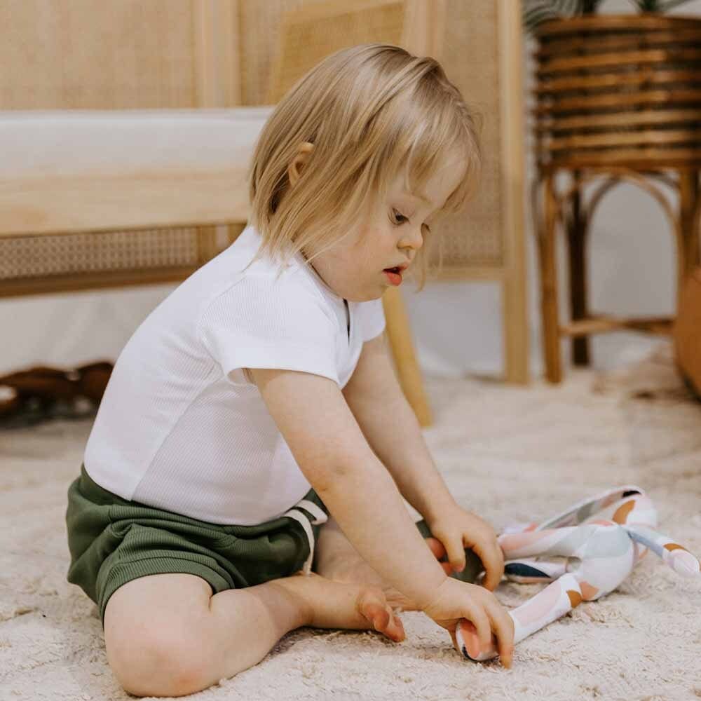 Snuggle Hunny Kids Boys Pants Olive Organic Shorts