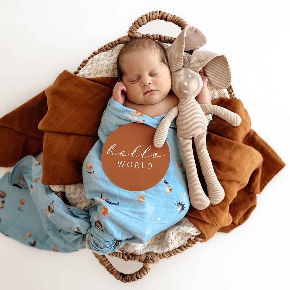 Snuggle Hunny Kids Gift Misc Dream & Hazelnut Reversible Milestone Cards
