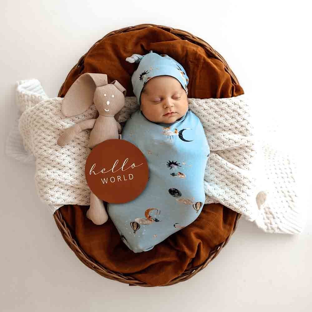 Snuggle Hunny Kids Gift Misc Dream & Hazelnut Reversible Milestone Cards