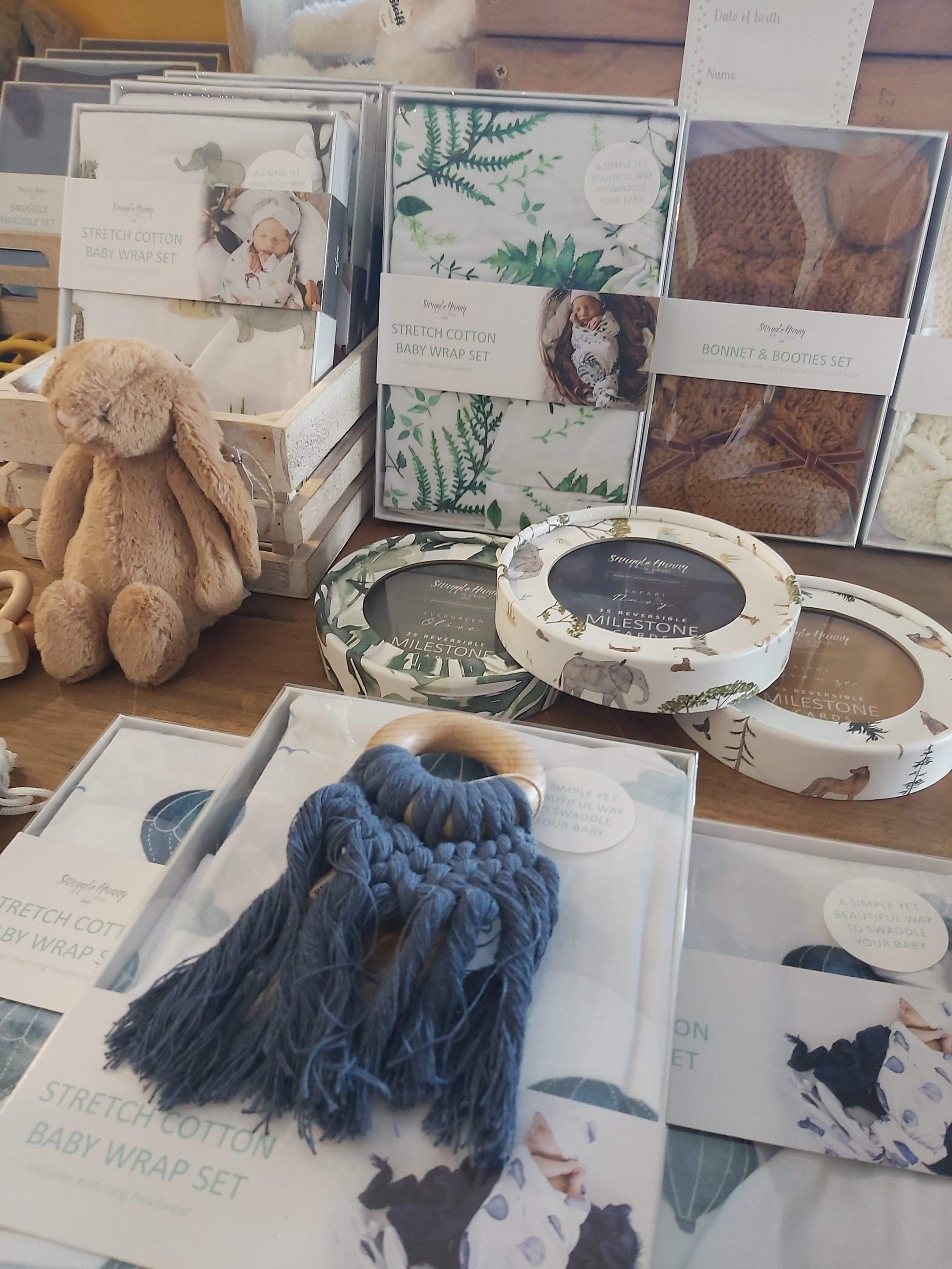 Snuggle Hunny Kids Gift Misc Sunflower & Bronze Snuggle Hunny Reversible Milestone Cards