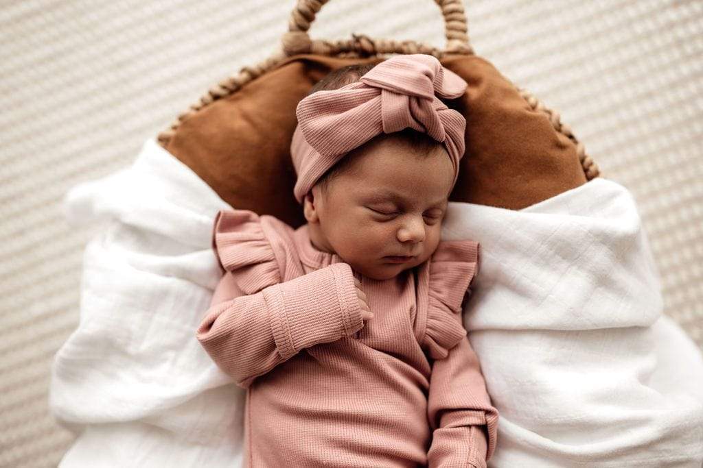 Snuggle Hunny Kids Girls All In One Rose Growsuit