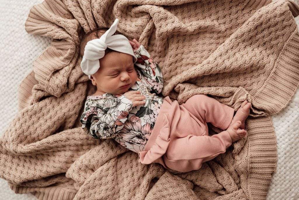 Snuggle Hunny Kids Girls Pant Rose Pants