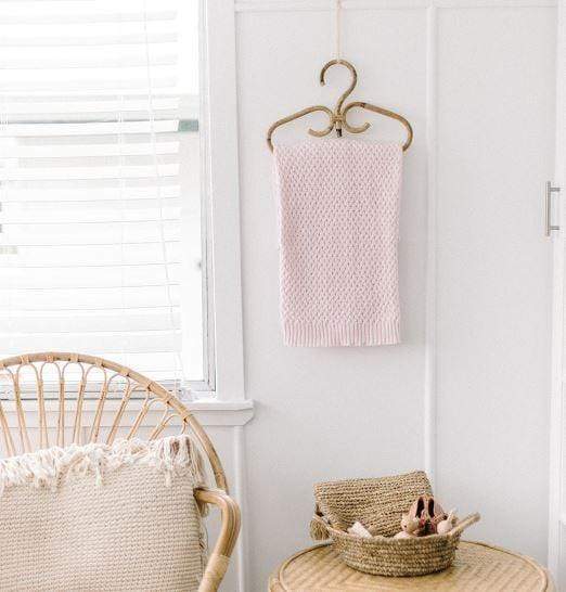 Snuggle Hunny Kids Linen Blankets Snuggle Hunny Diamond Knit Blanket