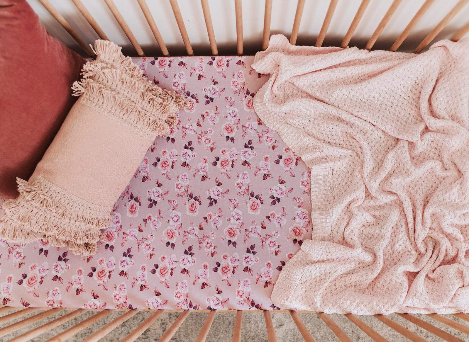 Snuggle Hunny Kids Linen Sheets New Collection Snuggle Hunny Organic Fitted Cot Sheet
