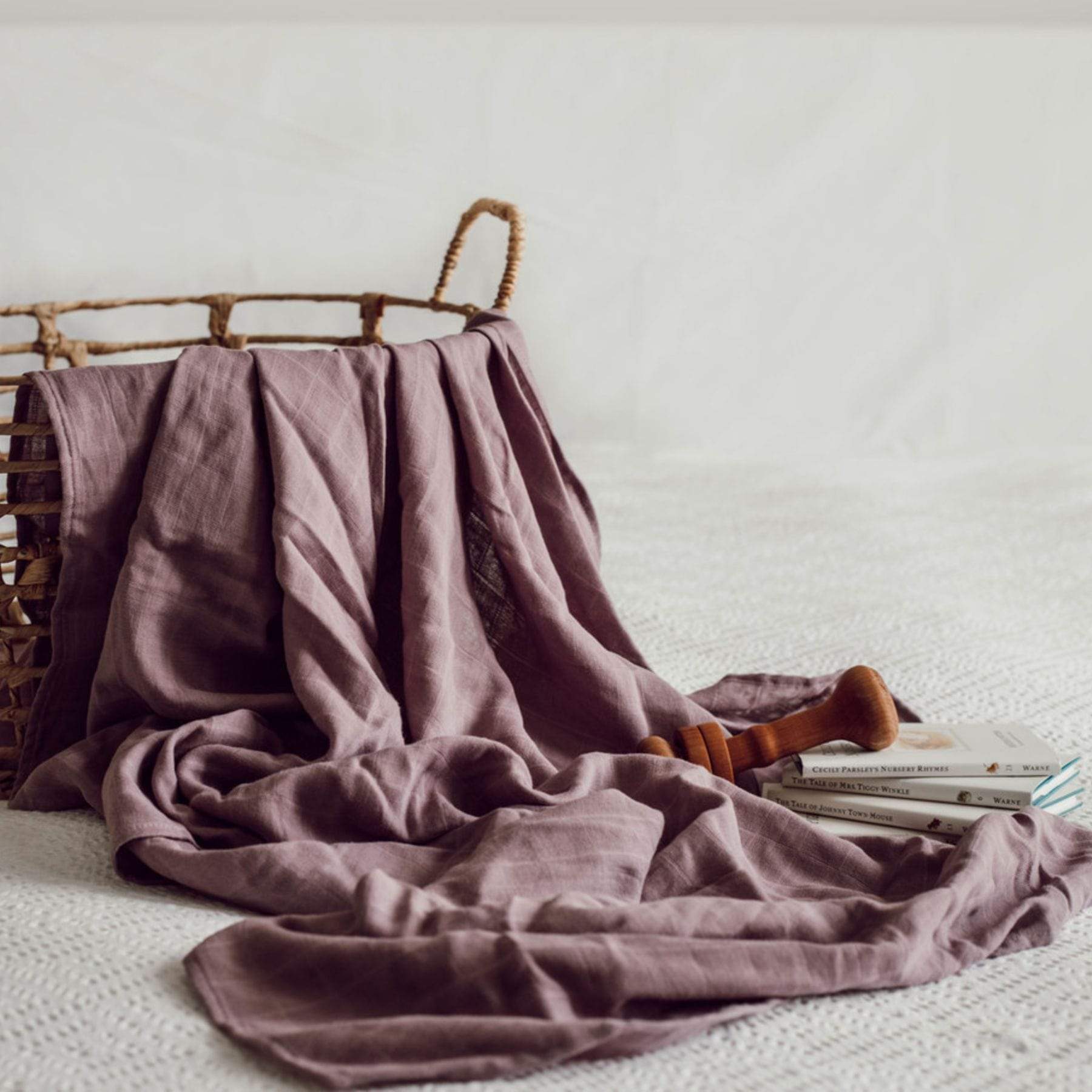Snuggle Hunny Kids Linen Sheets Organic Muslin Wrap