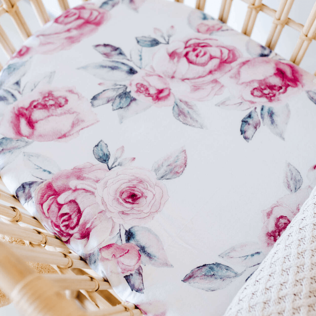 Snuggle Hunny Kids Linen Sheets Snuggle Hunny Bassinet Sheet & Change Pad Cover 2 n 1