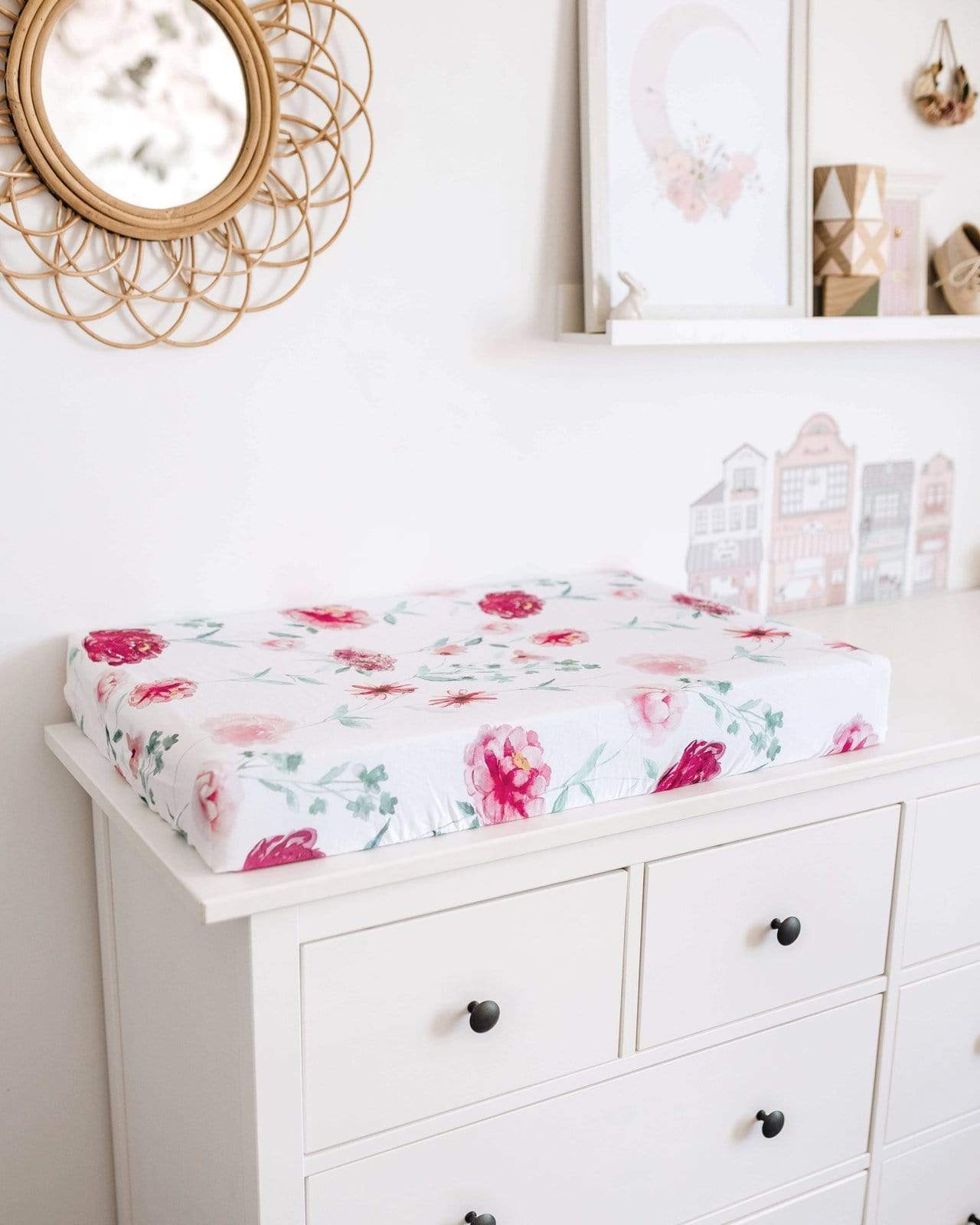 Snuggle Hunny Kids Linen Sheets Snuggle Hunny Bassinet Sheet & Change Pad Cover 2 n 1