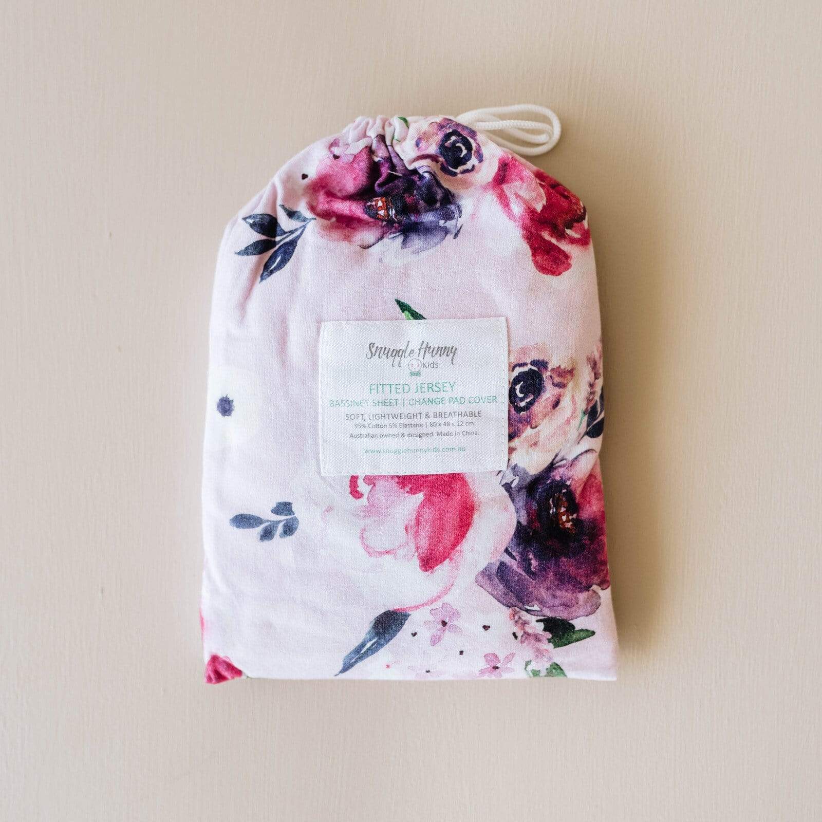 Snuggle Hunny Kids Linen Sheets Snuggle Hunny Bassinet Sheet & Change Pad Cover 2 n 1