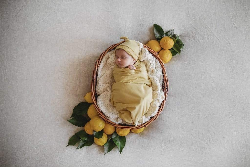 Snuggle Hunny Kids Linen Sheets Snuggle Hunny Jersey Wrap & Beanie Set