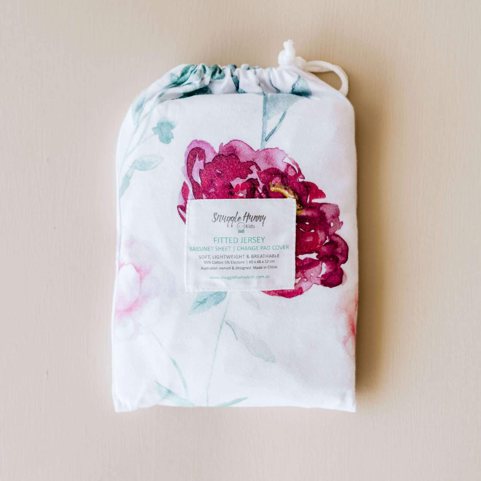 Snuggle Hunny Kids Linen Sheets Wanderlust Snuggle Hunny Bassinet Sheet & Change Pad Cover 2 n 1