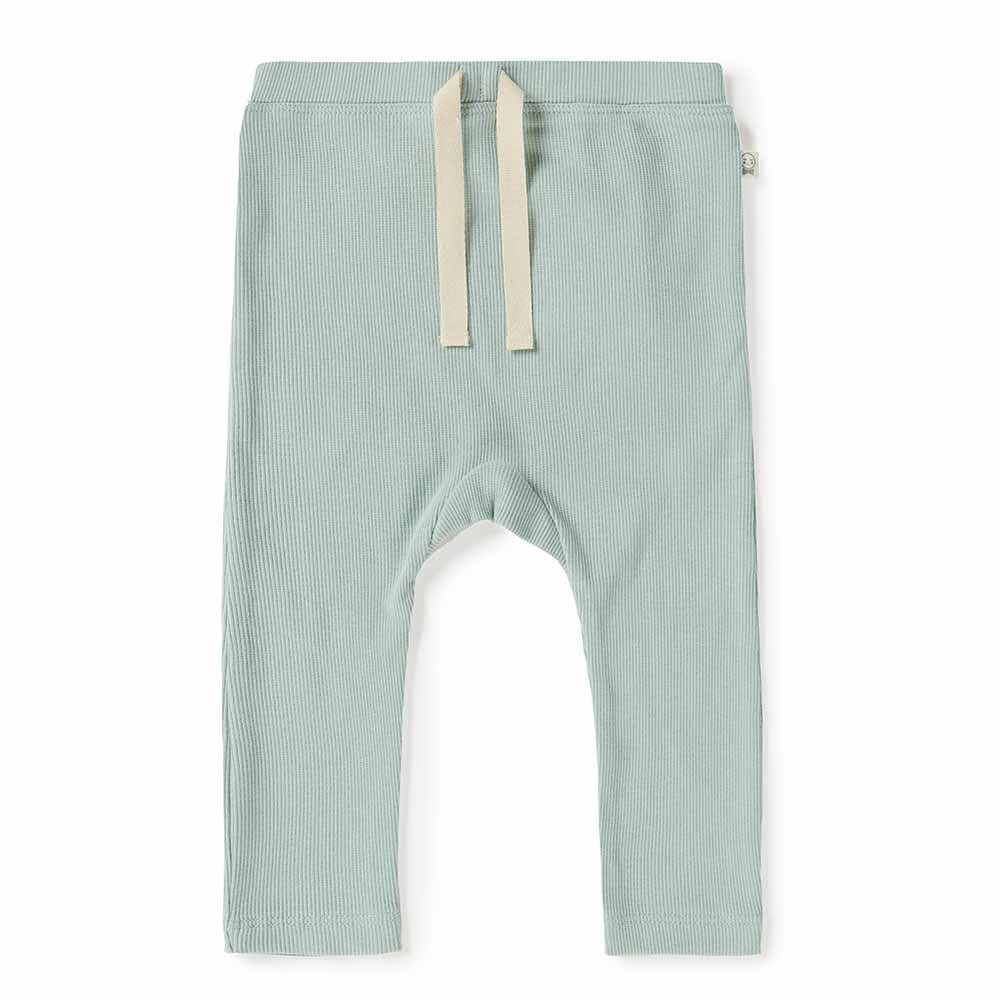 Snuggle Hunny Kids Unisex Pant Sage Organic Pants