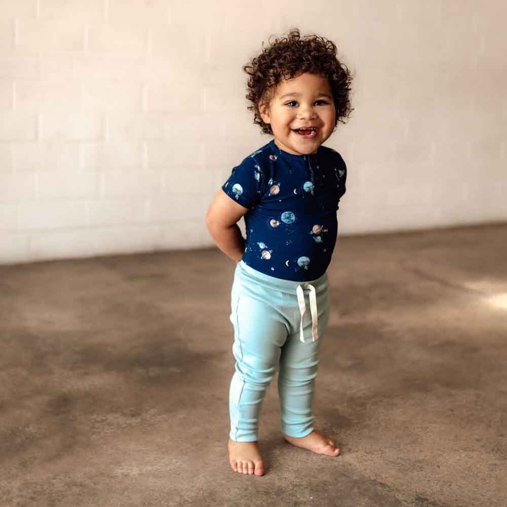 Snuggle Hunny Kids Unisex Pant Sage Organic Pants