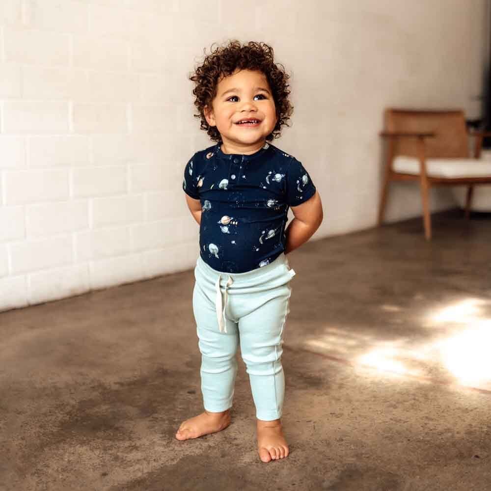 Snuggle Hunny Kids Unisex Pant Sage Organic Pants