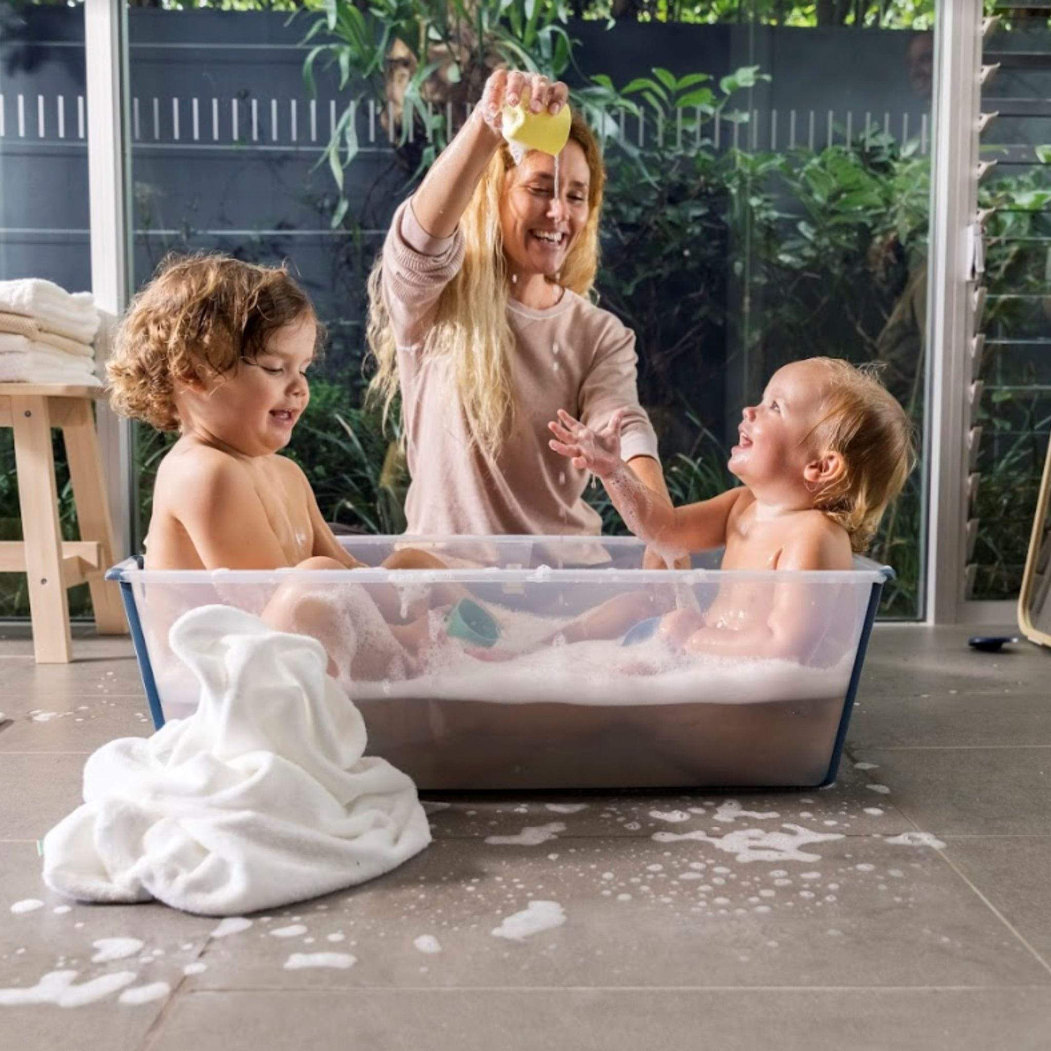 Large baby best sale bath for shower