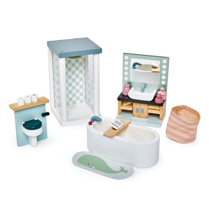 Tender Leaf Toys Toys Dolls House Bathroom Furniture