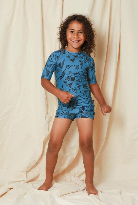 Tiny Tribe Boys Swimwear Triangle Stroke 2PC Swim