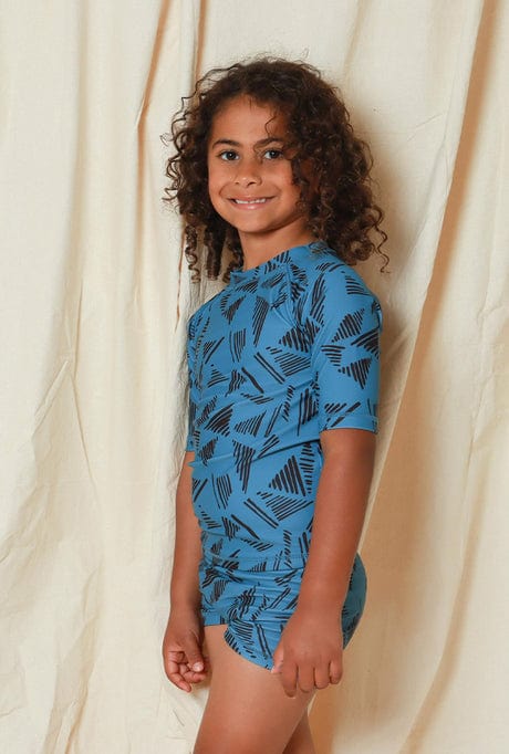 Tiny Tribe Boys Swimwear Triangle Stroke 2PC Swim