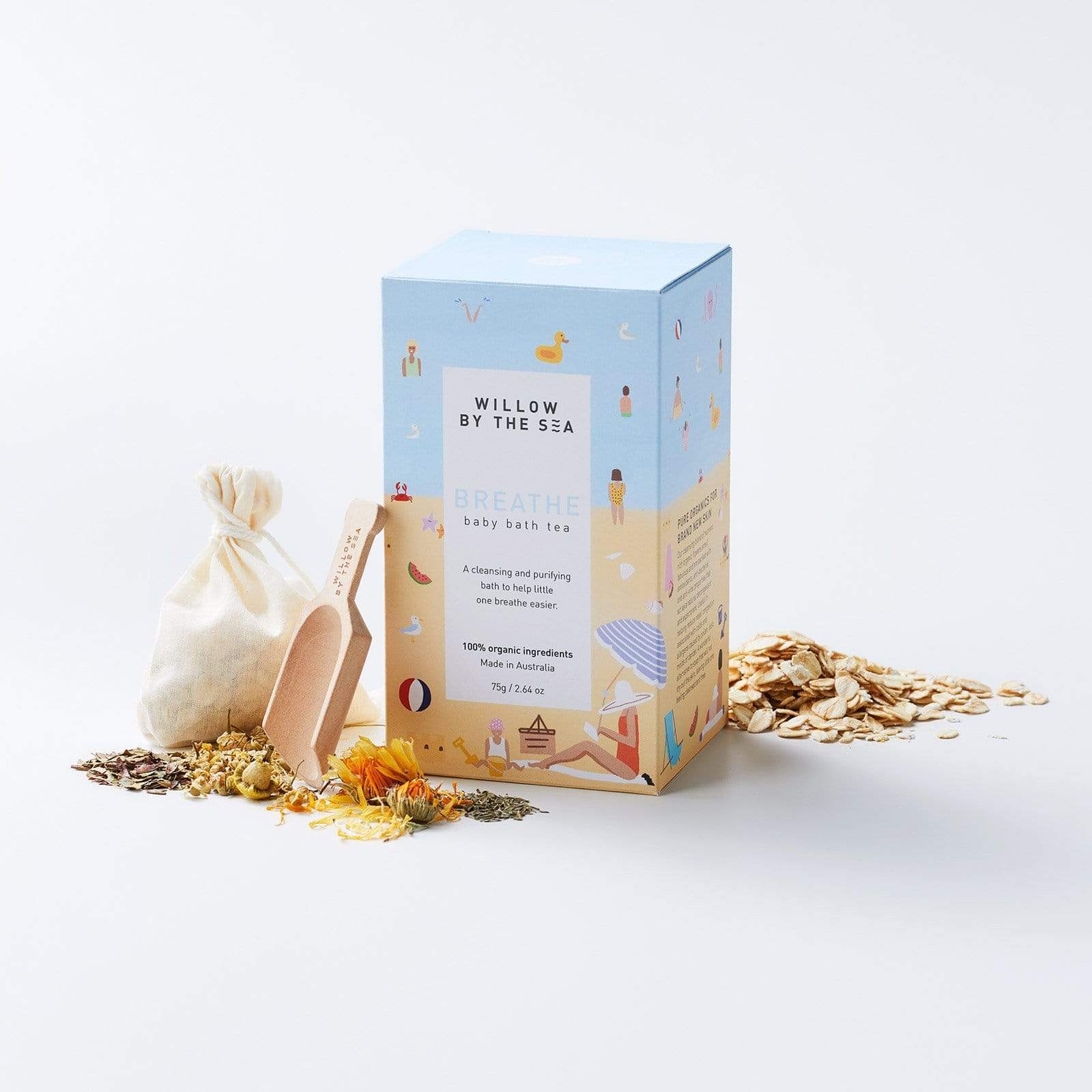 Willow By The Sea Baby Care Baby Bath Tea - Breathe