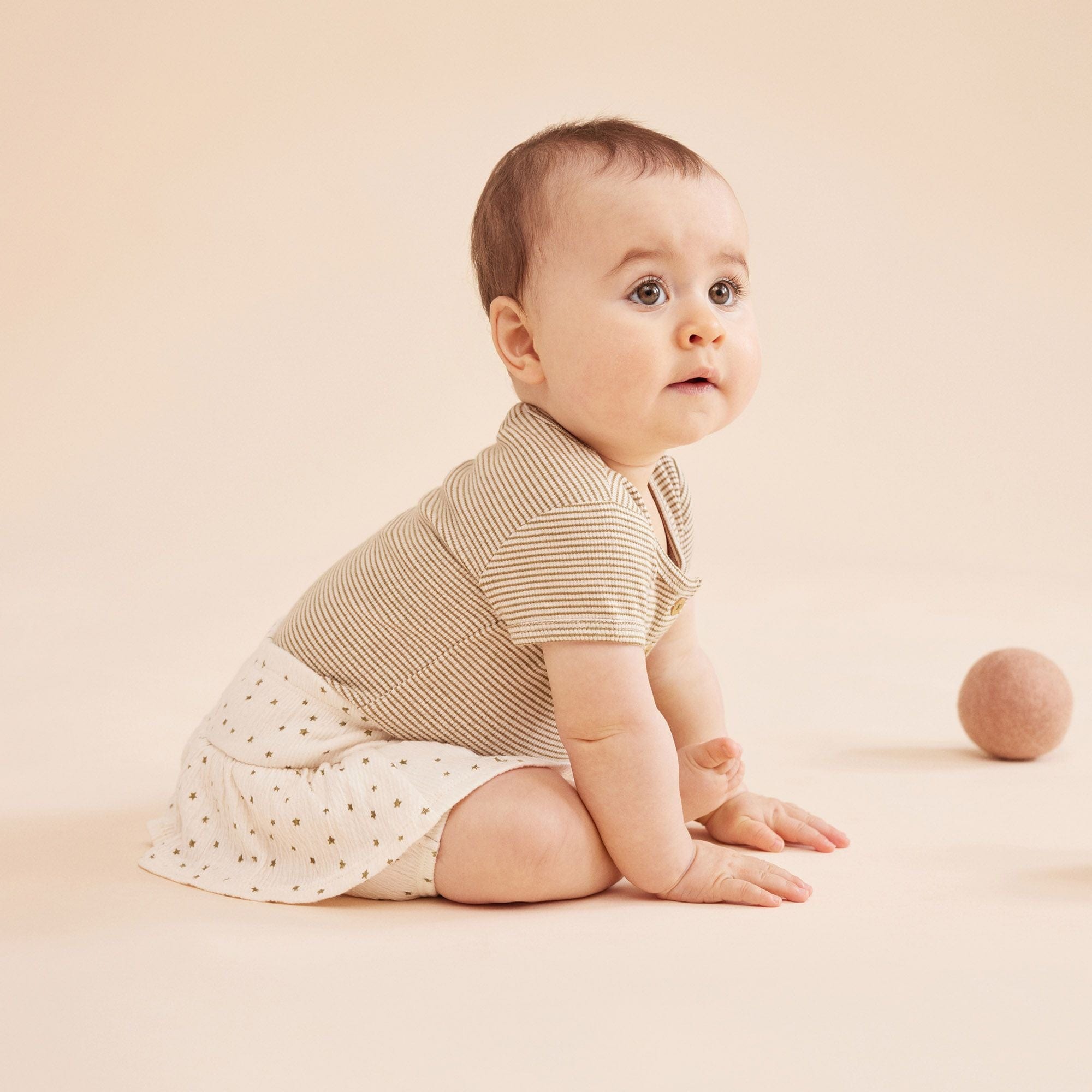 Wilson & Frenchy Girls Bottoms Crinkle Ruffle Nappy Pant