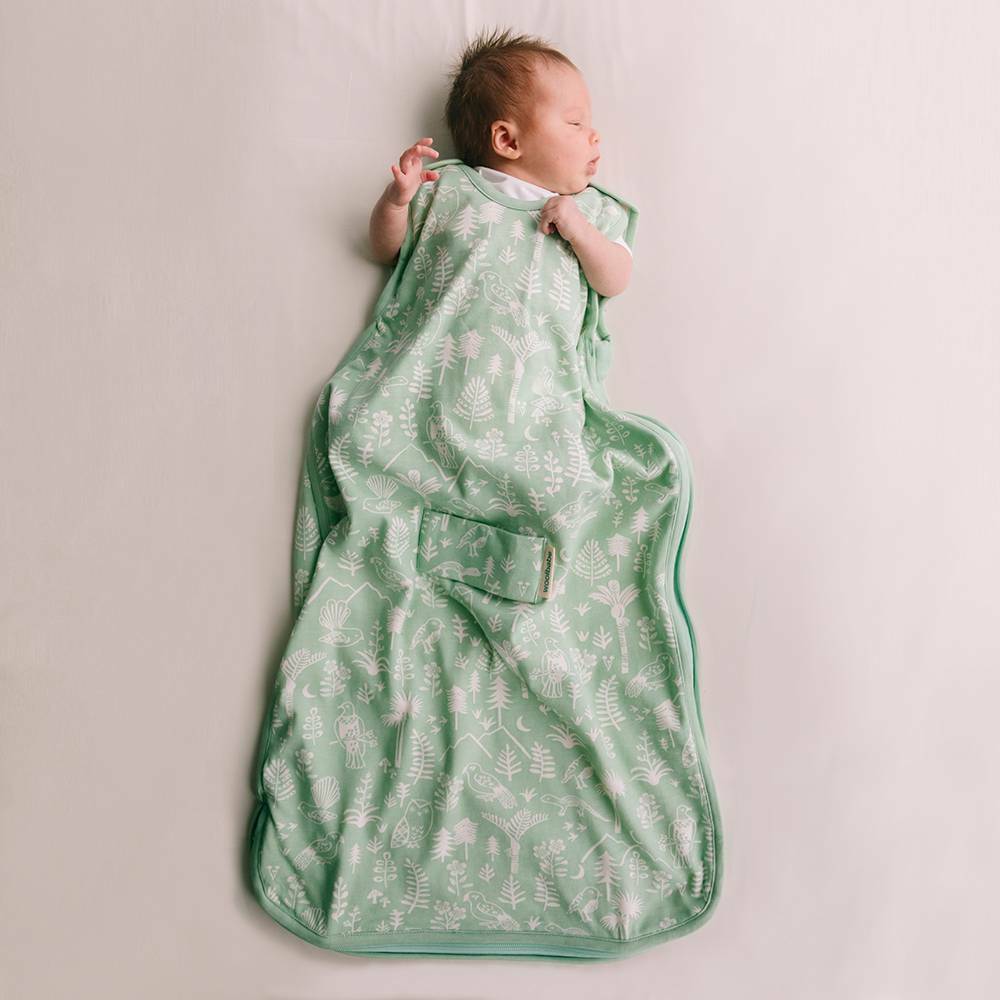 Woolbabe Linen Woolbabe Mini 3 Seasons Side Zip Sleeping Bag