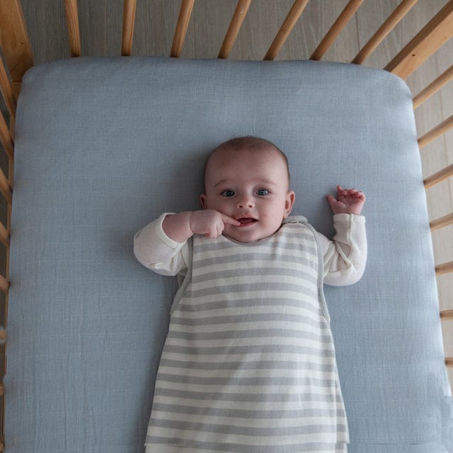 Woolbabe Linen Woolbabe Mini 3 Seasons Side Zip Sleeping Bag