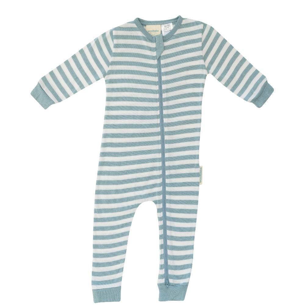 Woolbabe Unisex Onesie Tide / 0-3M Woolbabe Baby Pyjama Suit