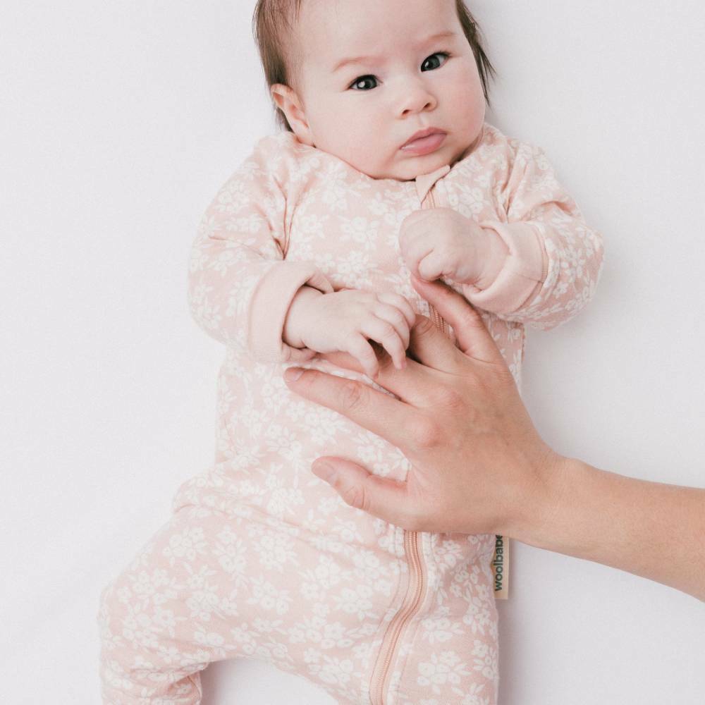 Woolbabe Unisex Onesie Woolbabe Pyjama Suit