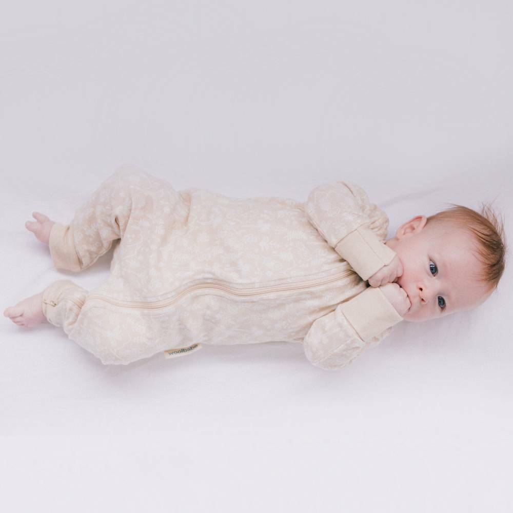 Woolbabe Unisex Onesie Woolbabe Pyjama Suit