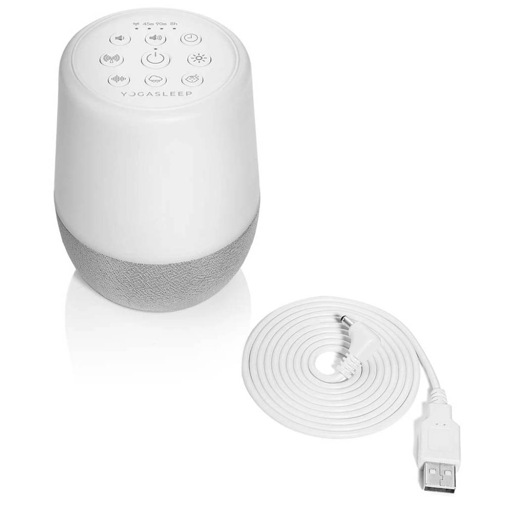 YogaSleep Baby Accessory Yogasleep Duet White Noise Machine with Night Light and Wireless Speaker
