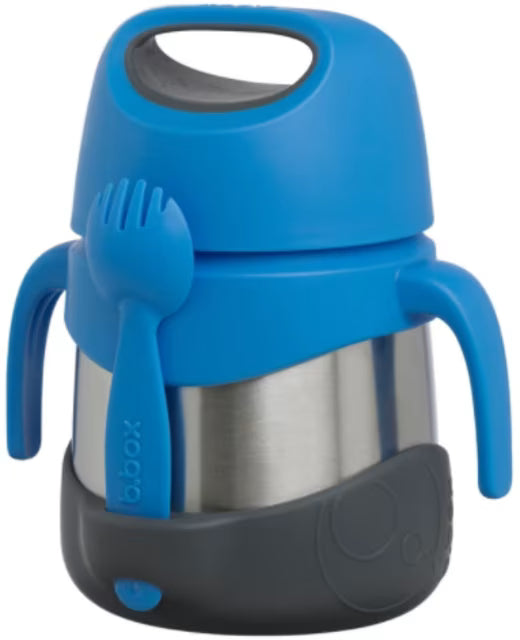 B.Box Accessory Feeding B.Box Insulated Food Jar Blue Slate