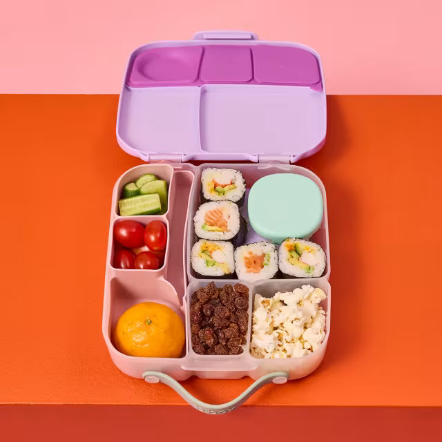 Silicone Bento Tray Lunch - Berry
