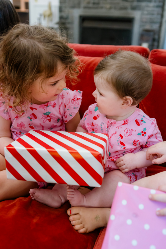 Christmas Zip Romper