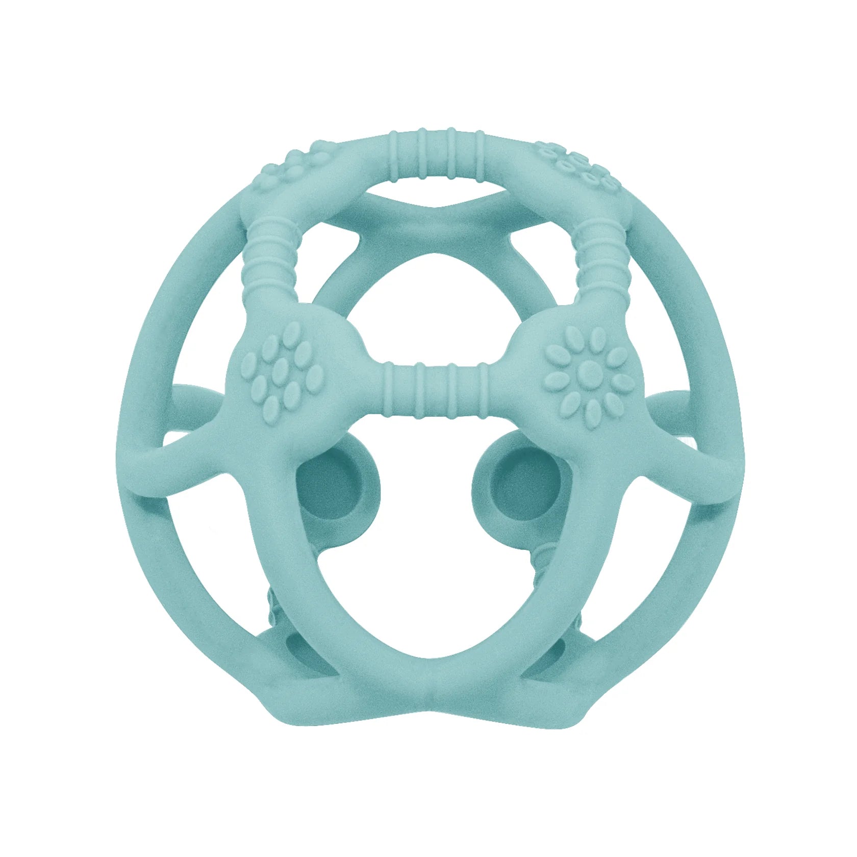 Silicone Teething Ball - Light Blue