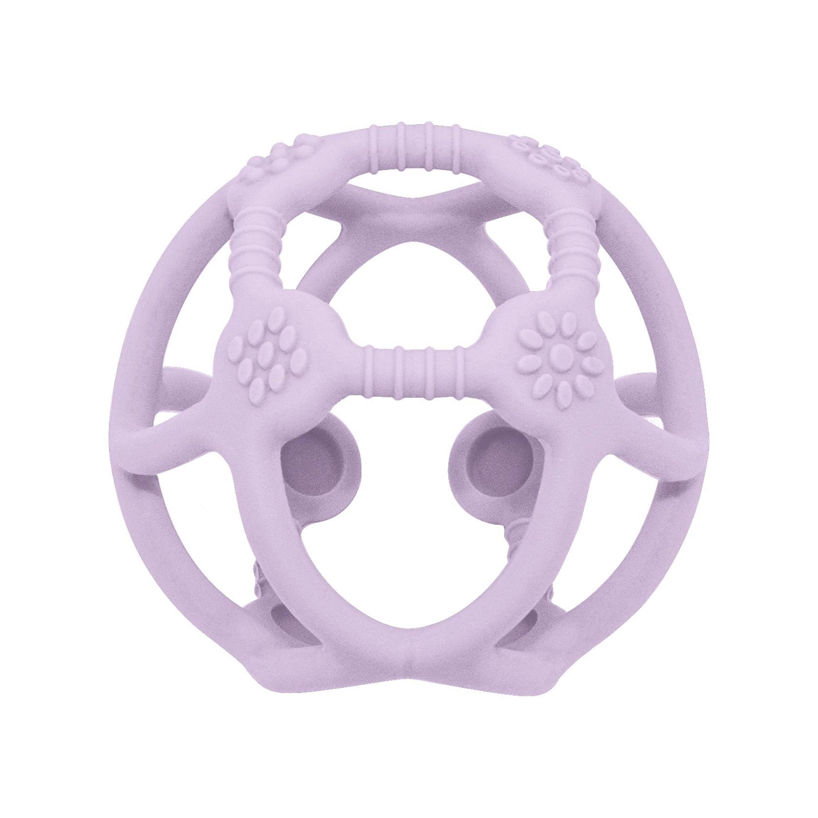 Silicone Teething Ball - Light Lilac