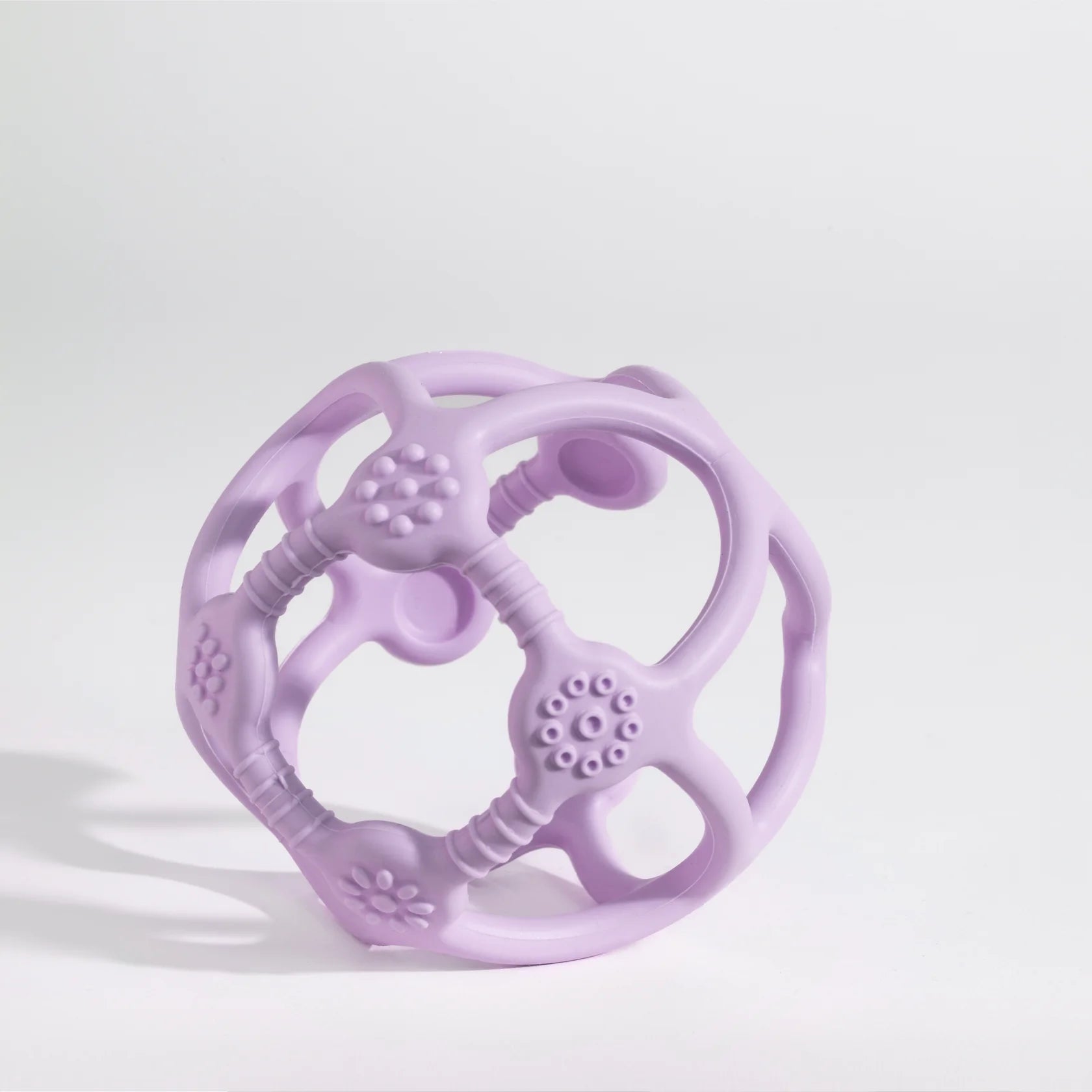 Silicone Teething Ball - Light Lilac