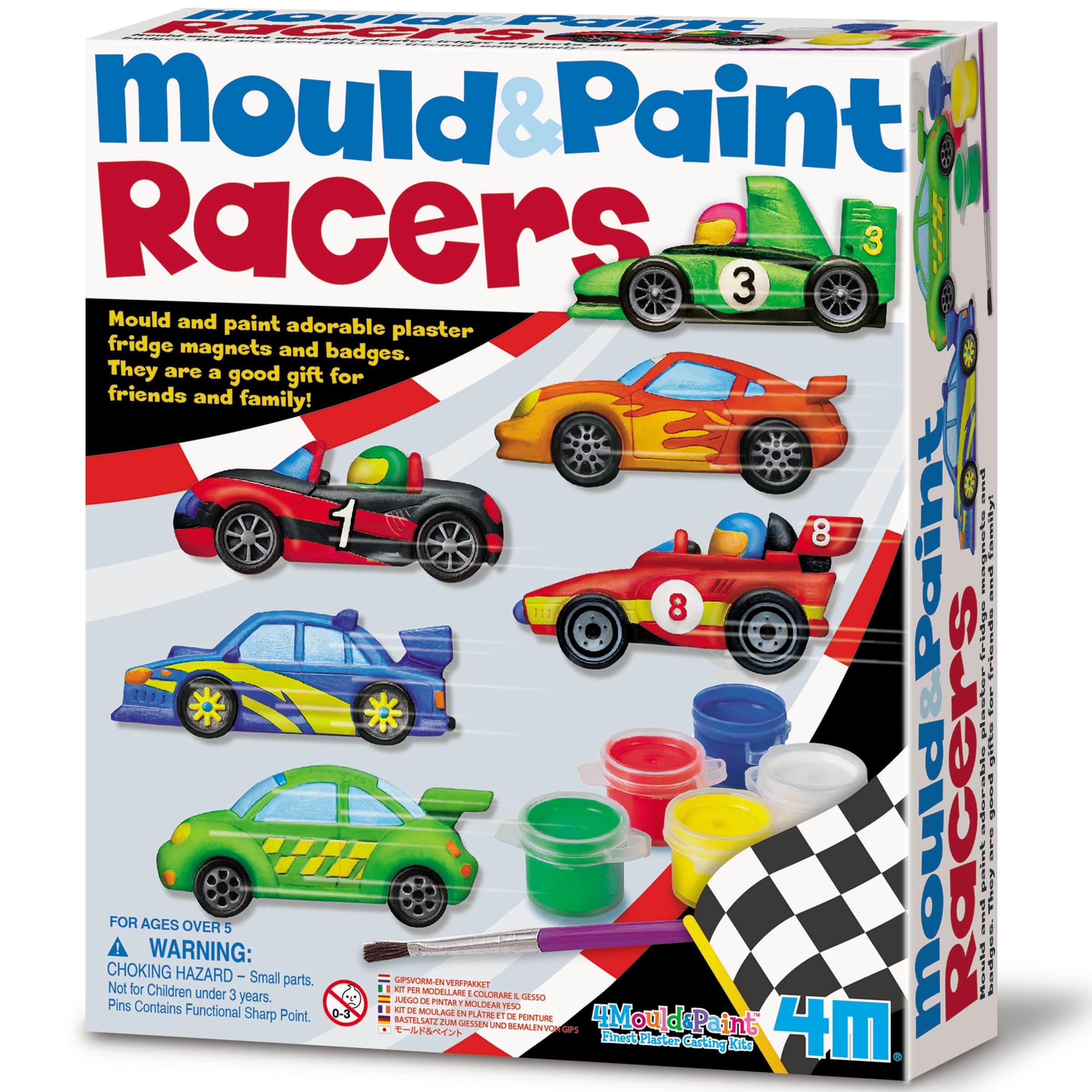 4M Toys Mould & Paint  - Racers