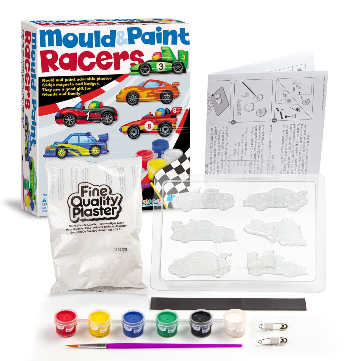 4M Toys Mould & Paint  - Racers