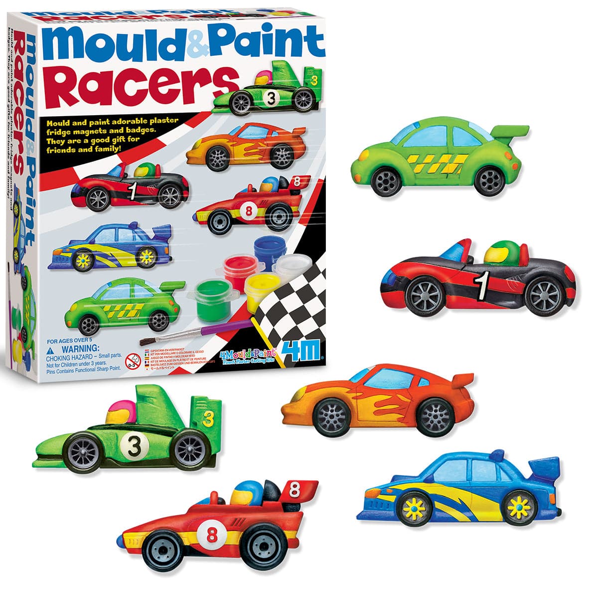 4M Toys Mould & Paint  - Racers