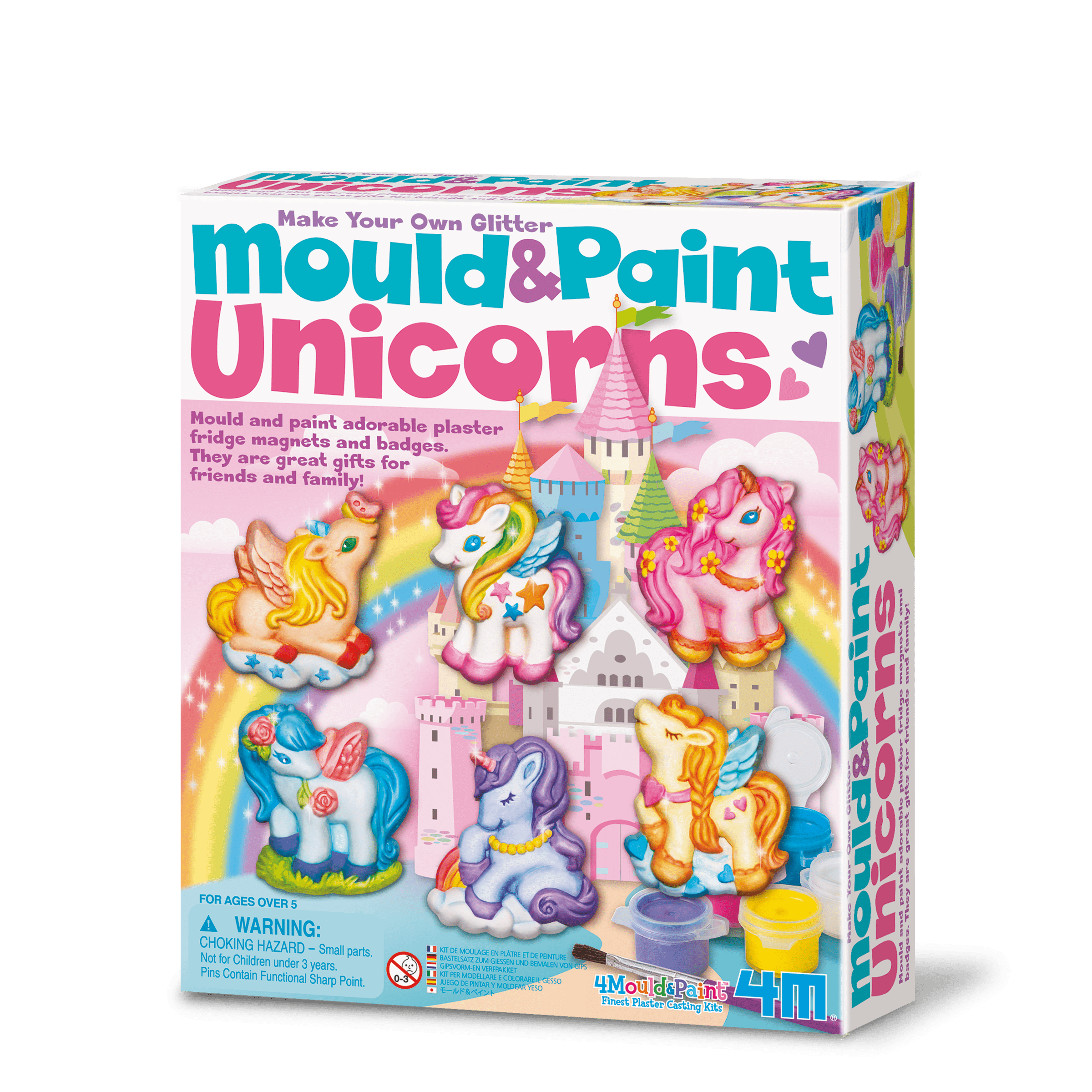 4M Toys Mould & Paint - Unicorns