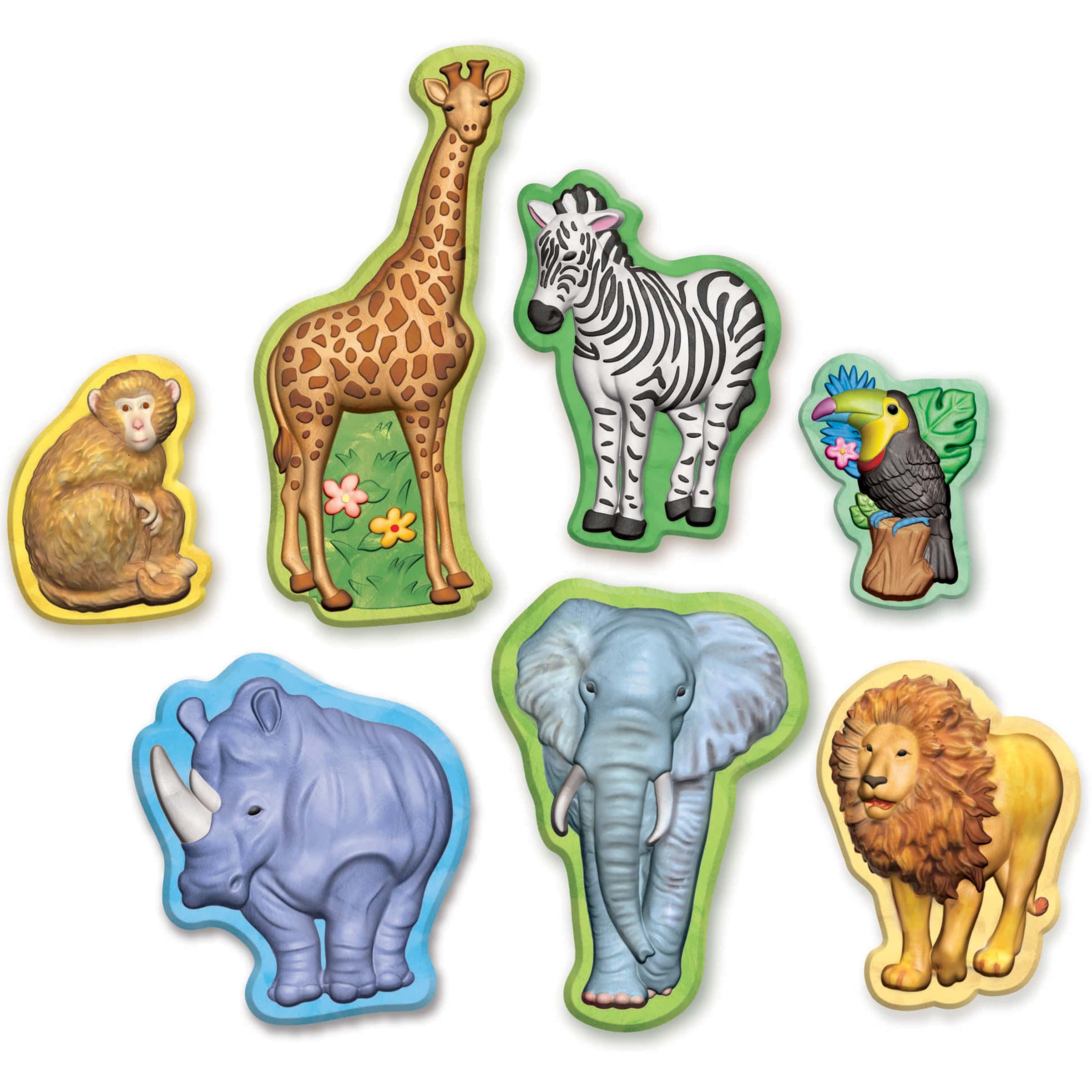 4M Toys Mould & Paint - Wildlife Animals
