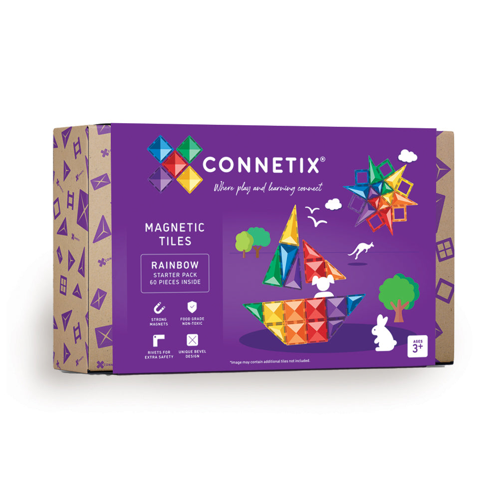 Connetix- Rainbow Starter Pack 60pc