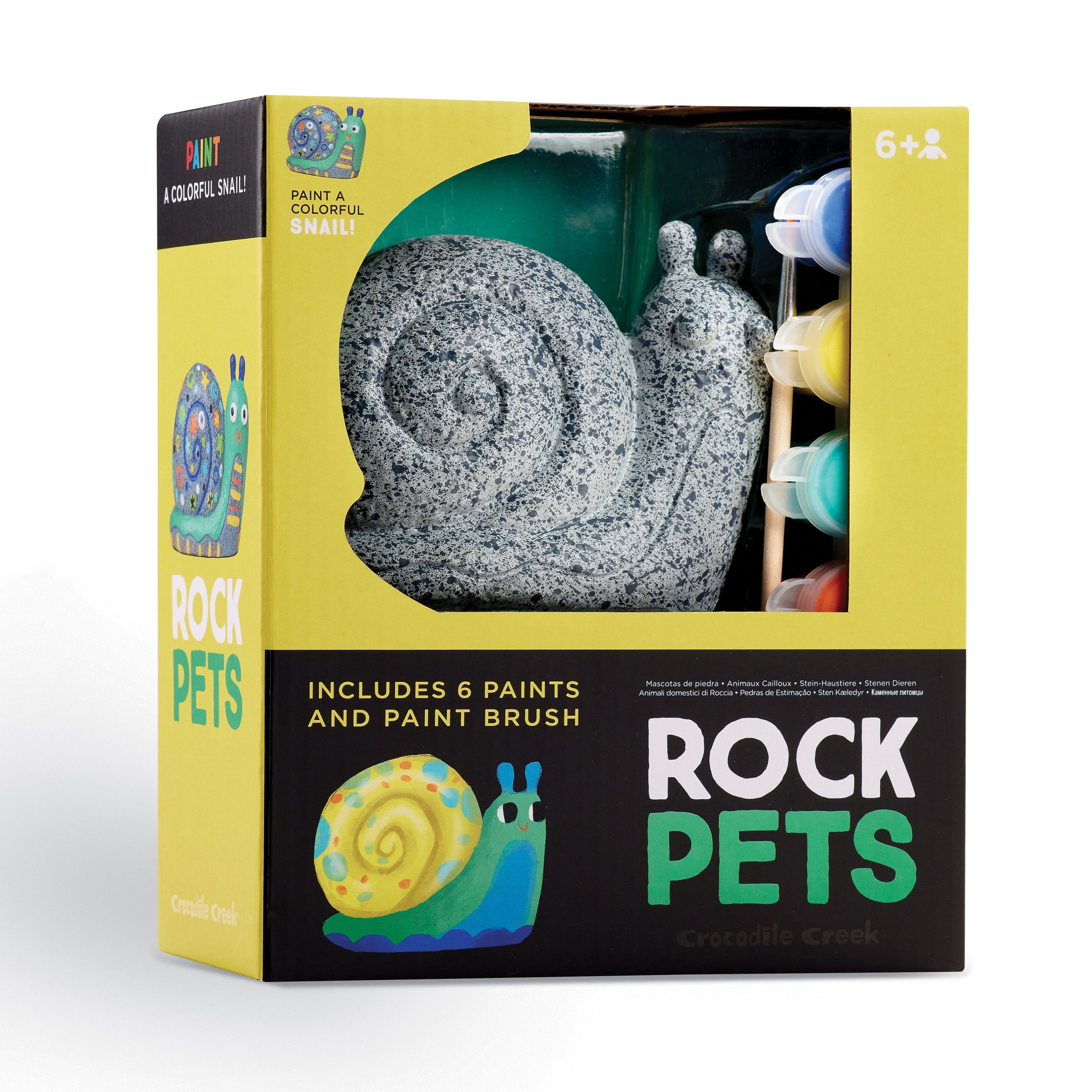 Crocodile Creek Creative Rock Pets - Snail