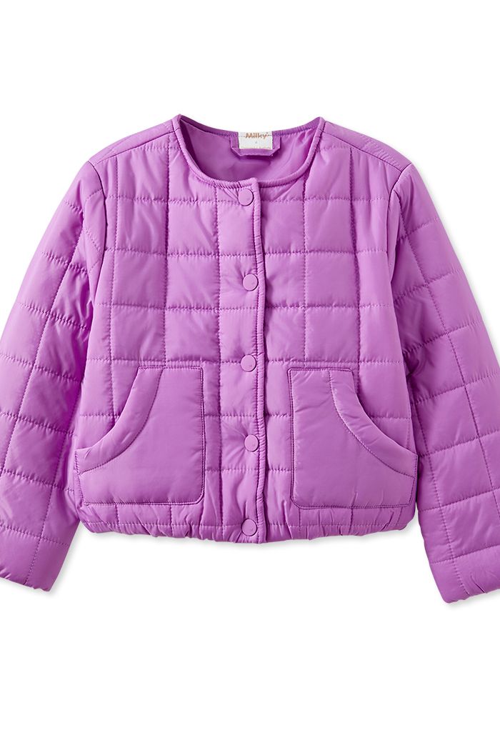 Purple Puffer Jacket