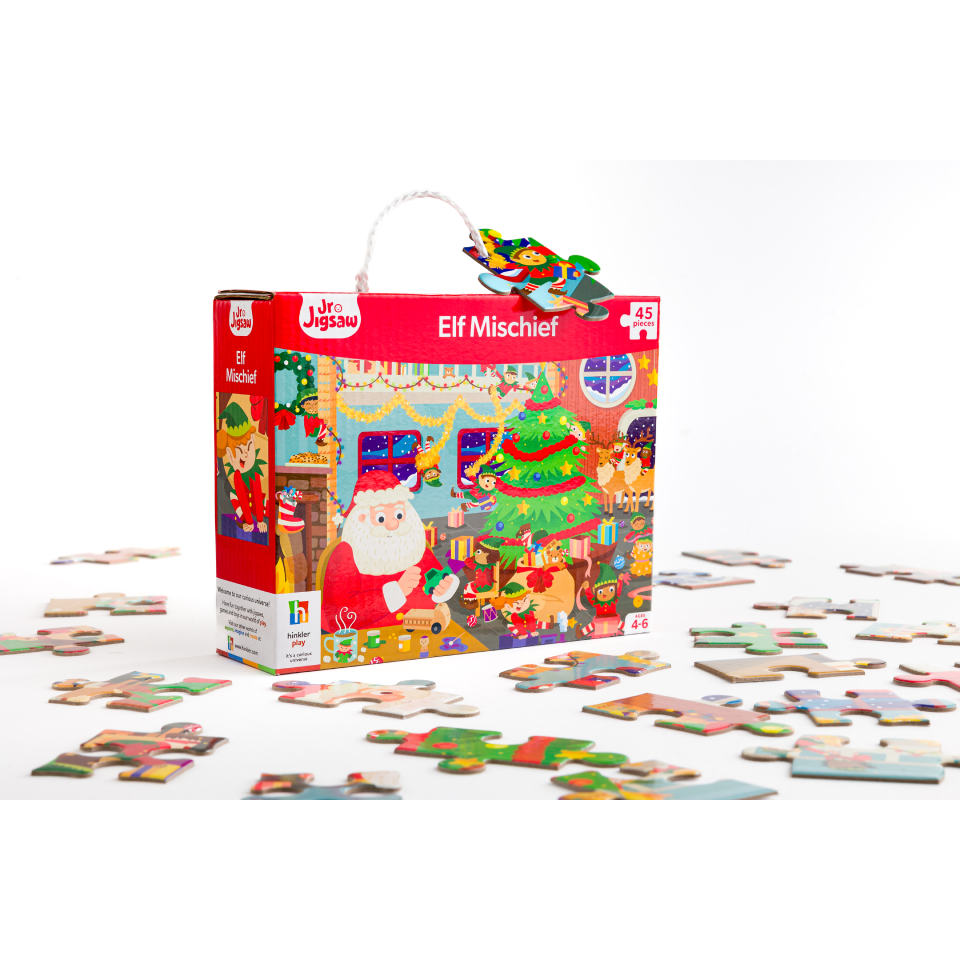 Junior Jigsaw: Elf Mischief