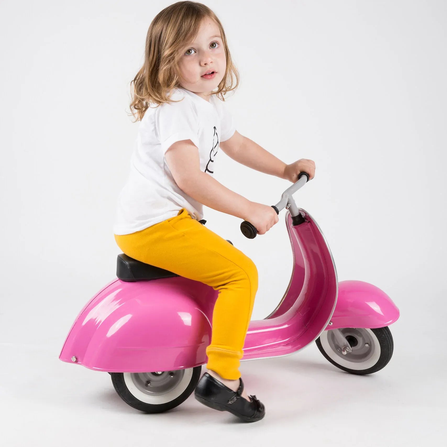 Ambosstoys Primo Ride-On Scooter - Pink