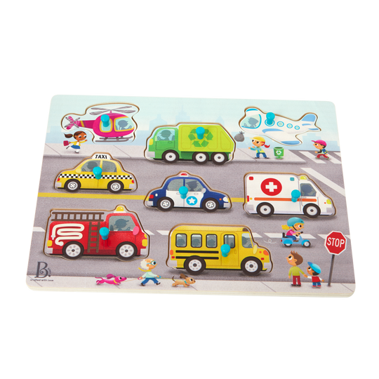 Wooden Puzzle - Peek & Explore