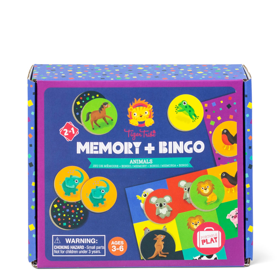 Memory + Bingo +Animals