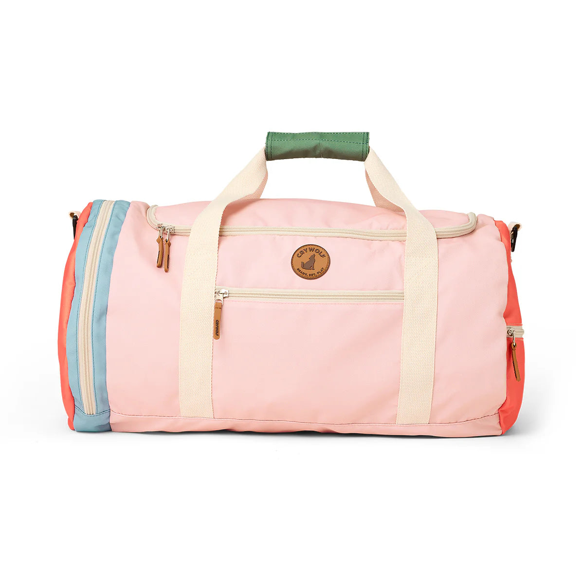 Packable Duffel Bag - Sunset Colour Block