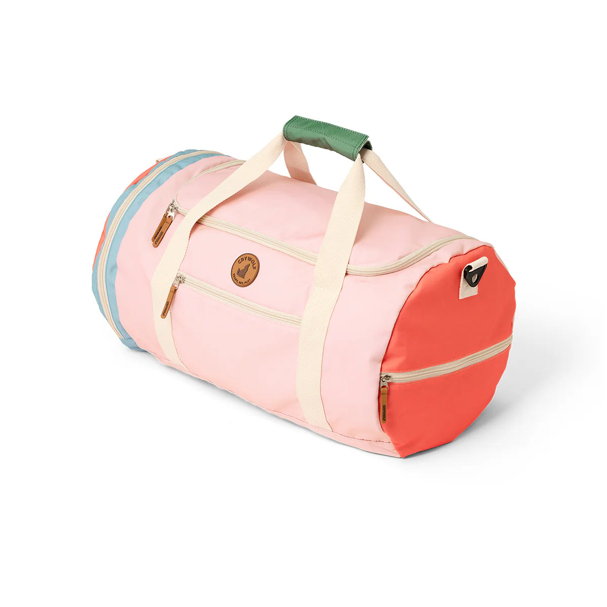 Packable Duffel Bag - Sunset Colour Block